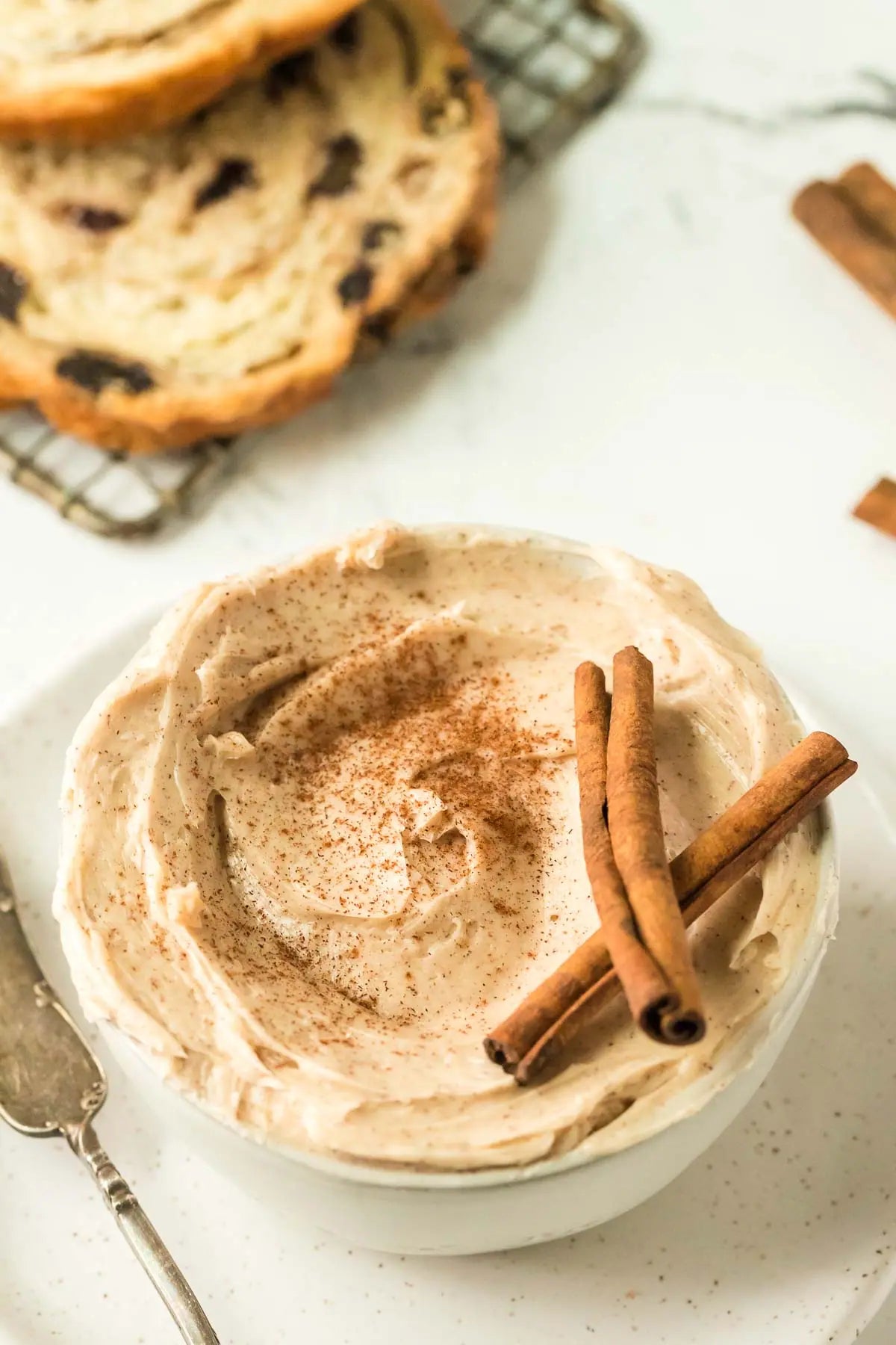 Homemade butter (cinnamon honey)